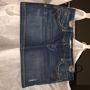 Aeropostale denim mini skirt size: 9/10